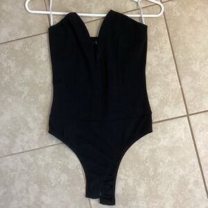 Lulu's Elegant Black Kids Bodysuit
